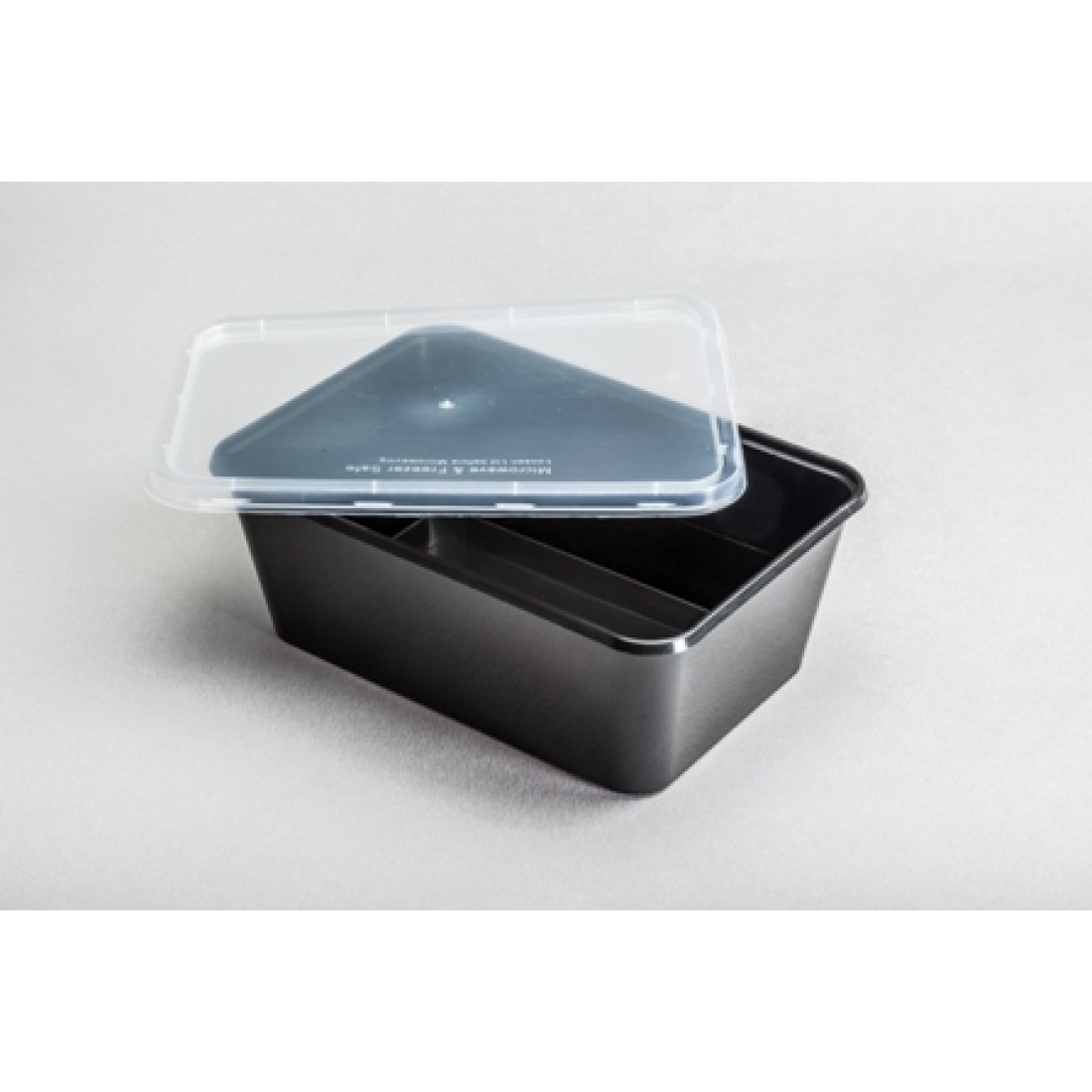 Σκεύη Microwave - ΡΡ 750 CC Μαύρο Με Καπάκι