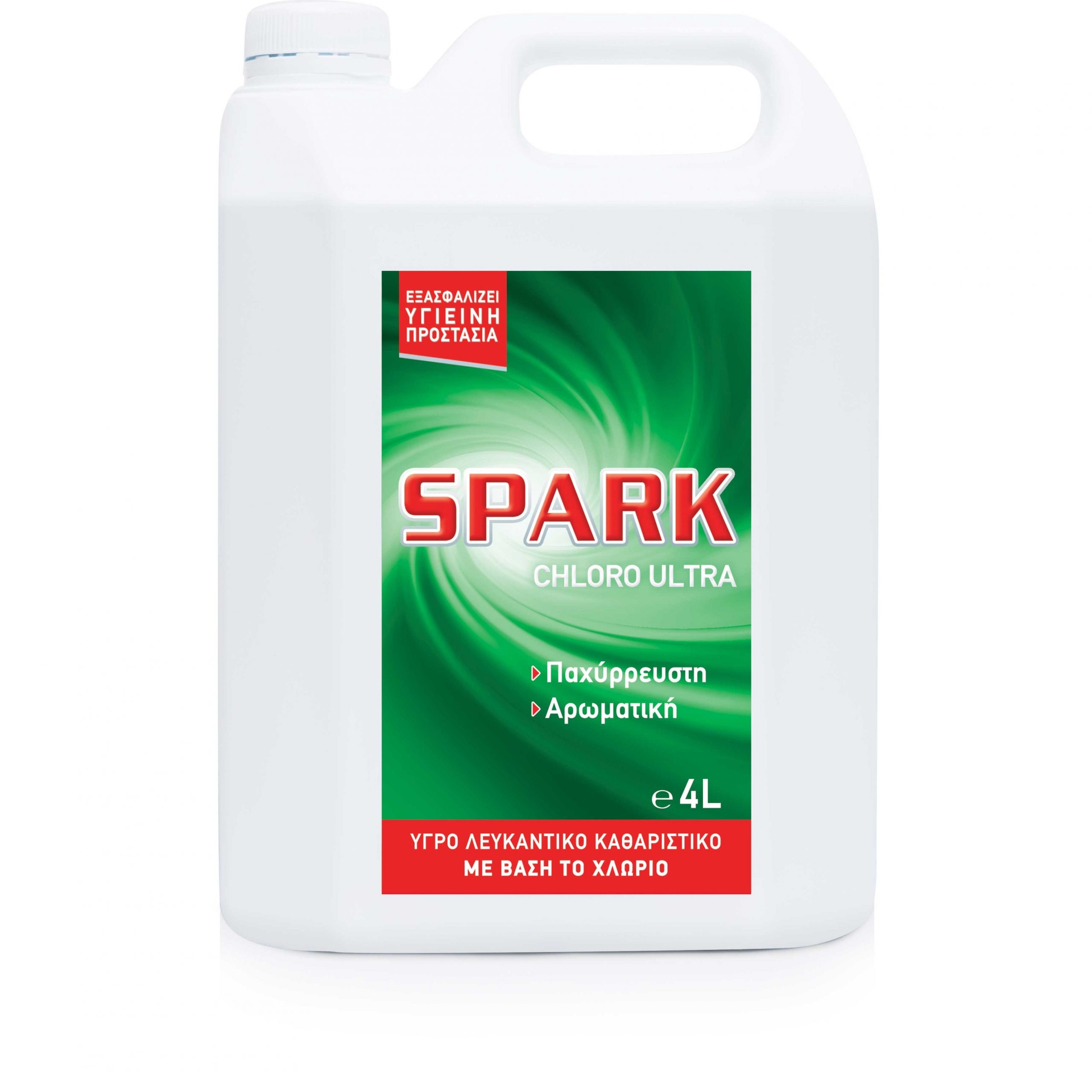 Χλωρίνη - Παχύρευστη 4 Λίτρα Spark